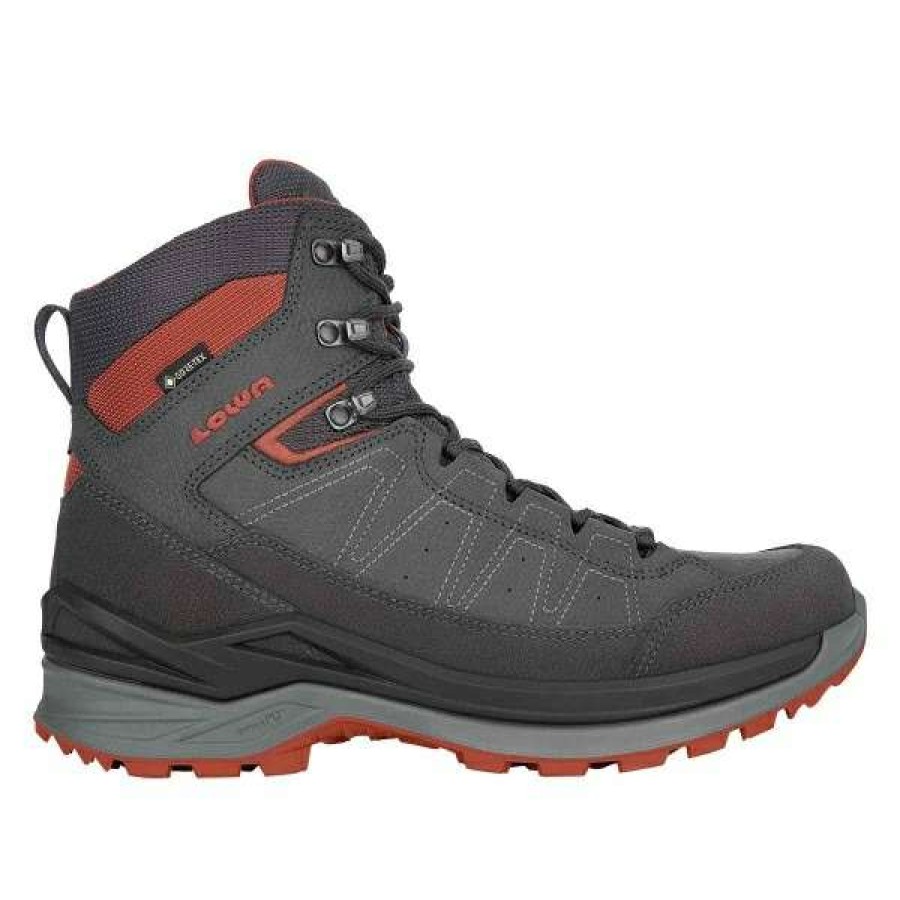 Lowa Outdoor * | Toro Evo Gtx Mid Trekking Shoe Graphite/Rust Lowa Online