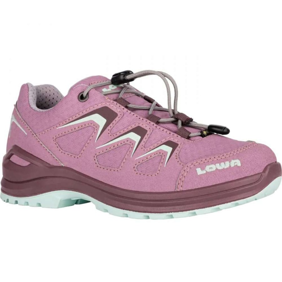 Lowa Outdoor * | Innox Evo Gtx Lo Junior Kids Shoes Orchid/Jade (Size 27-35) Lowa Outlet