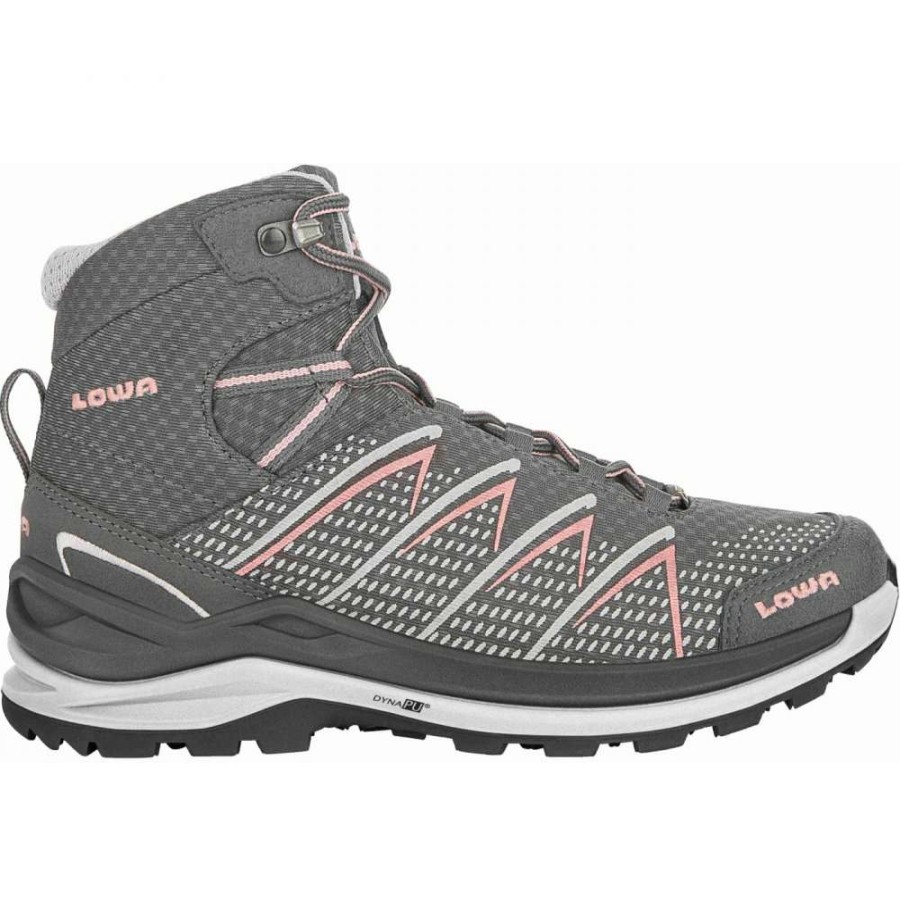 Lowa Outdoor * | Ferrox Pro Gtx Mid Ws Women'S Shoe Graphite/Salmon Lowa Bargain Sale