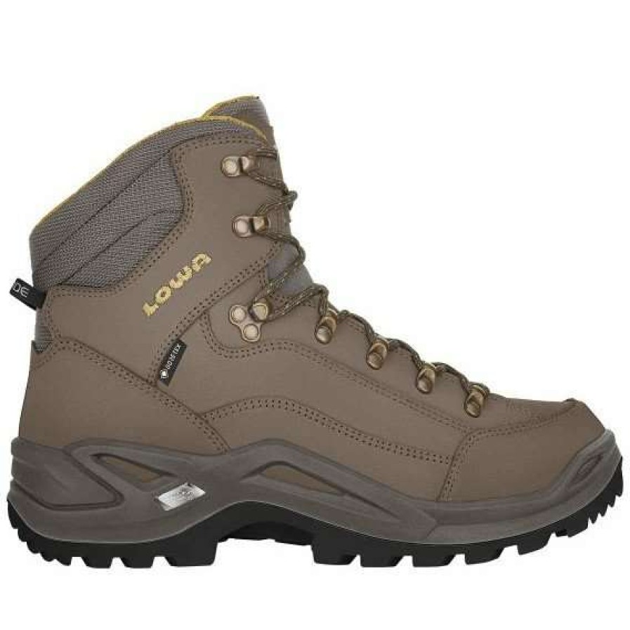 Lowa Outdoor * | Renegade Gtx Mid Mountaineering Shoes Olive/Mustard Lowa Super Specials