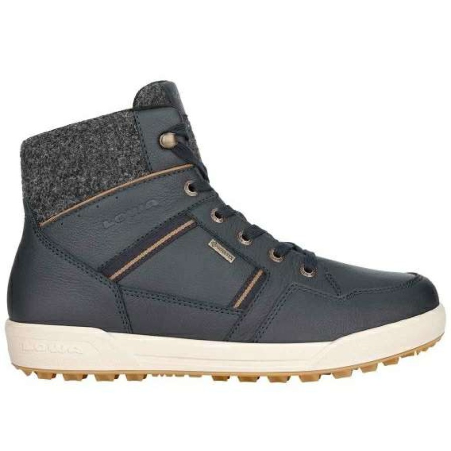 Lowa Outdoor * | Bosco Gtx Shoe Navy/Honey Lowa Discount Online