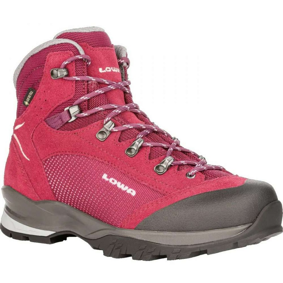 Lowa Outdoor * | Tucana Gtx Ws Women'S Shoe Burgundy/Rose Lowa Limit Offer