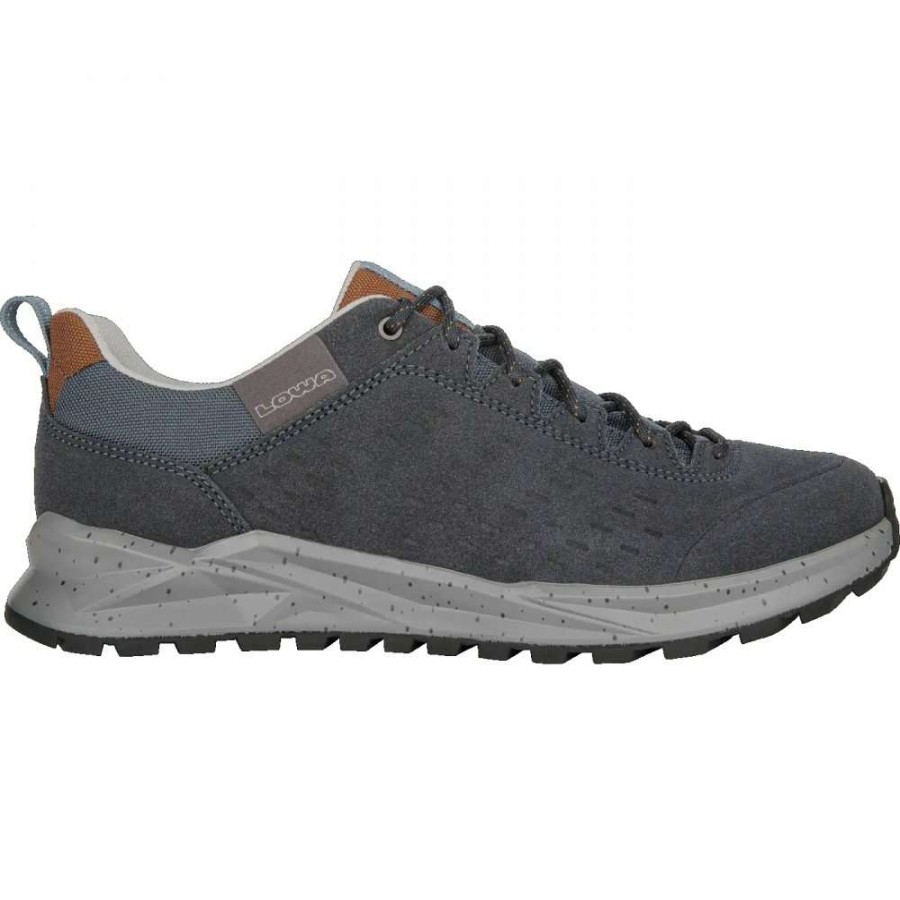 Lowa Outdoor * | Valletta Shoe Steel Blue Lowa Limit Offer