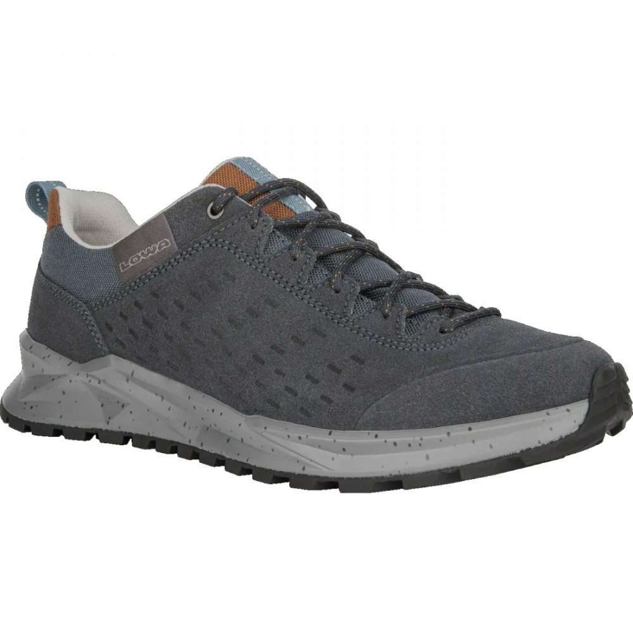 Lowa Outdoor * | Valletta Shoe Steel Blue Lowa Limit Offer