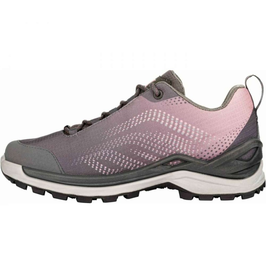 Lowa Outdoor * | Zirrox Gtx Lo Ws Women'S Shoe Anthracite/Brownrose Lowa Prefential Price