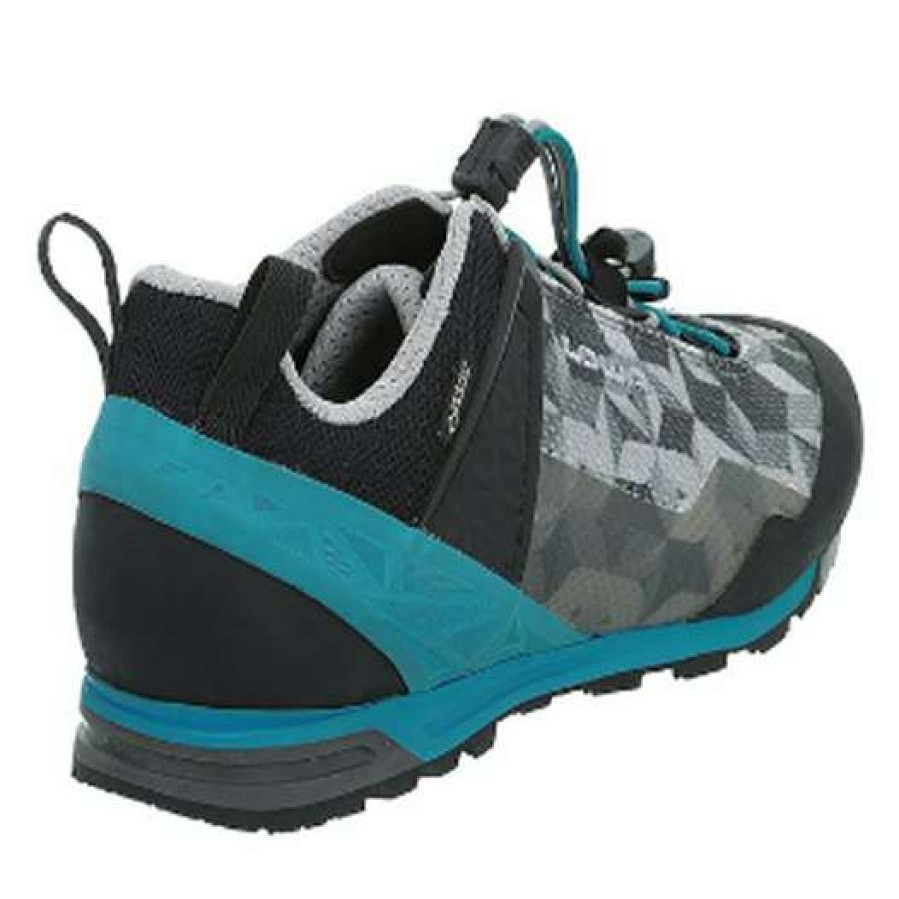 Lowa Outdoor * | Approach Pro Gtx Lo Ws Shoe Graphite/Turquoise Lowa Discount