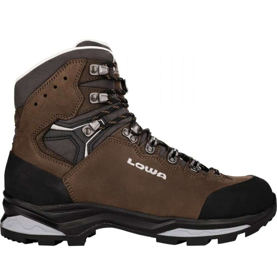 Lowa Outdoor * | Camino Evo Ll Wide Trekking Shoes Brown/Graphite Lowa Bargain Sale