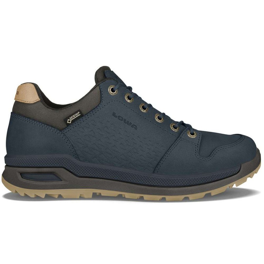 Lowa Outdoor * | Locarno Gtx Lo Shoe Navy Lowa Bargain Sale