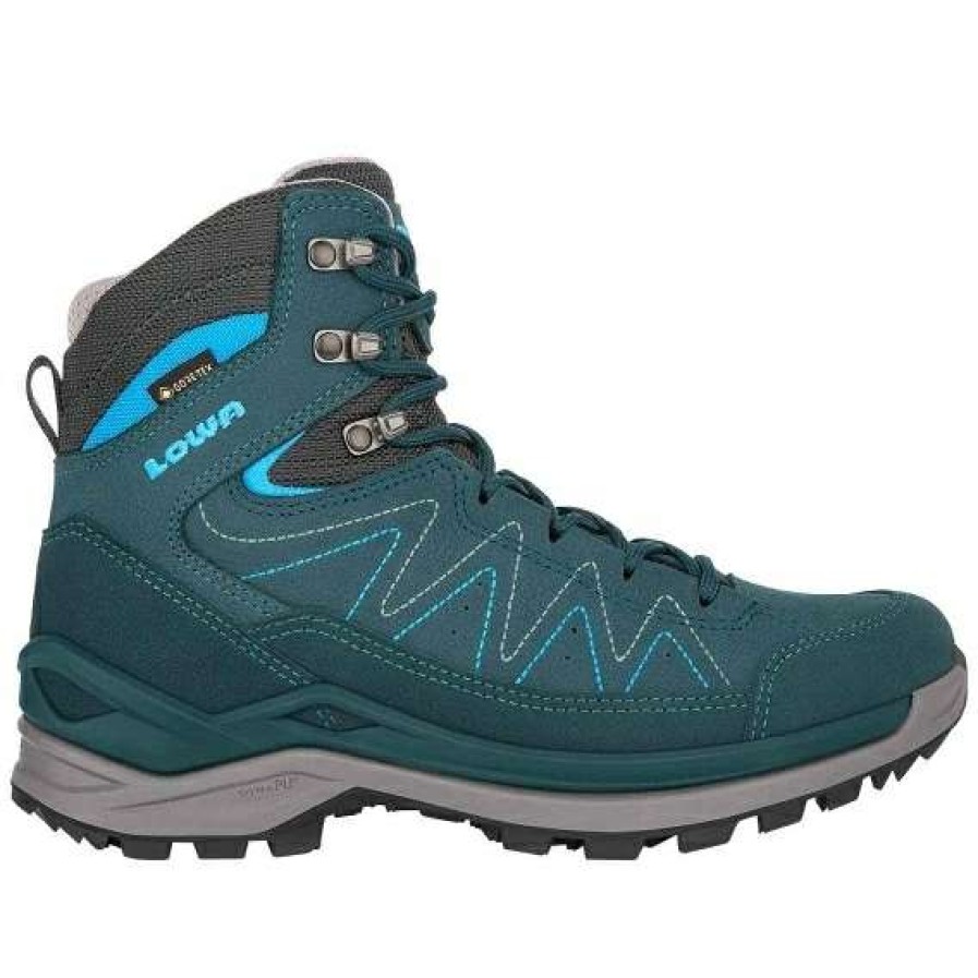 Lowa Outdoor * | Toro Evo Gtx Mid Ws Women'S Trekking Shoe Petrol Lowa Hot Sell