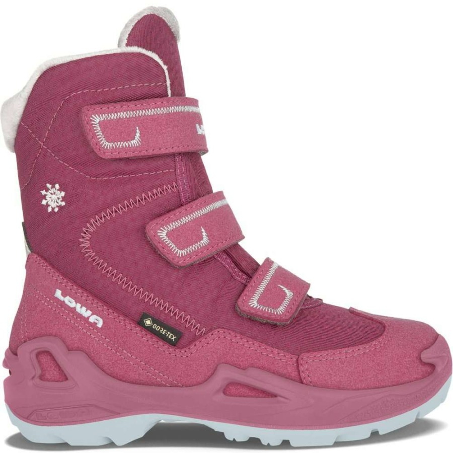 Lowa Outdoor * | Milo Gtx Hi Kids Winter Shoe (Size 25-35) Berry Lowa Online