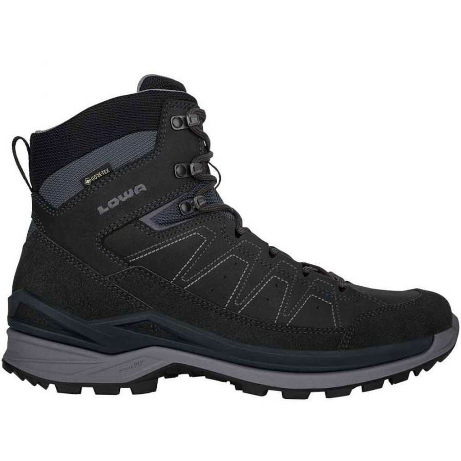 Lowa Outdoor * | Toro Evo Gtx Mid Trekking Shoe Black/Grey Lowa Sale