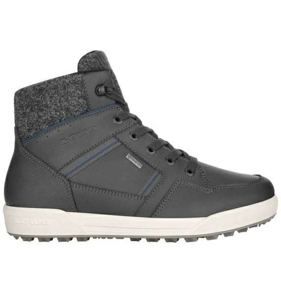 Lowa Outdoor * | Bosco Gtx Shoe Anthracite/Blue Lowa Super Specials