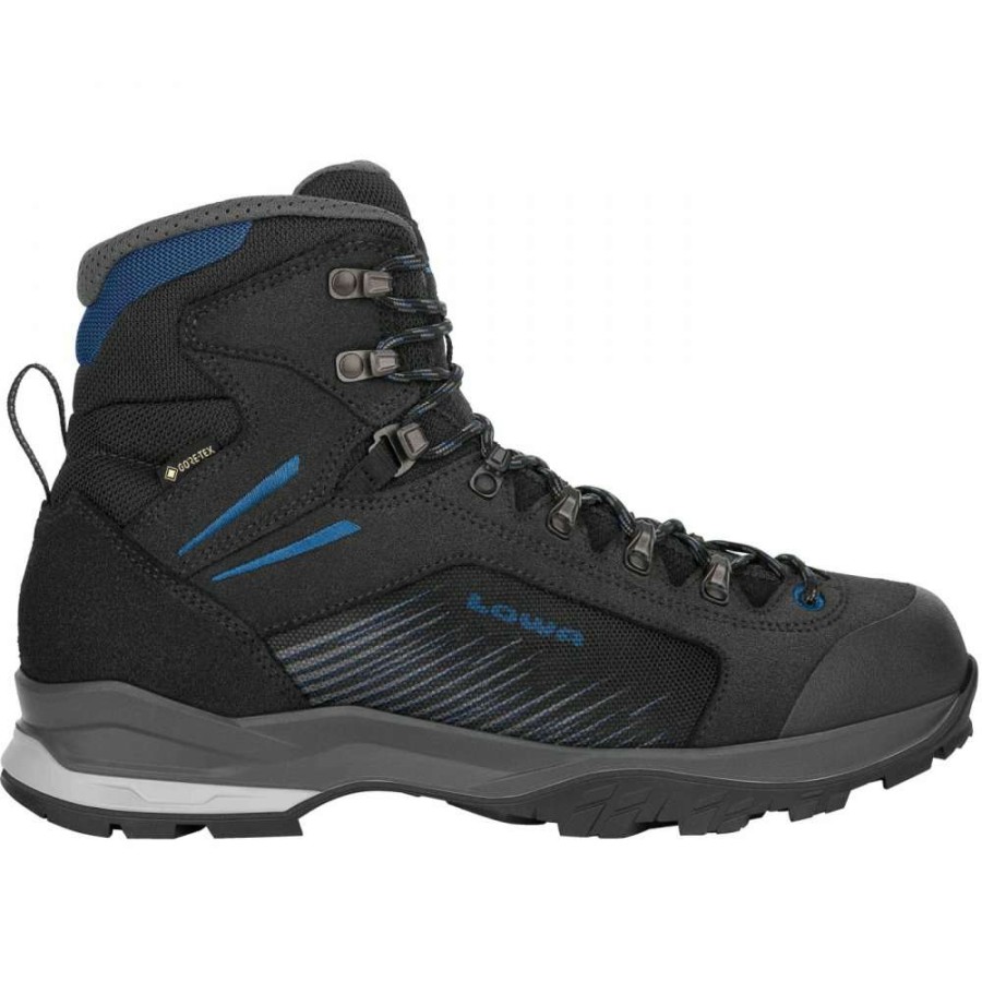 Lowa Outdoor * | Vigo Gtx Shoe Black/Blue Lowa Special Offer