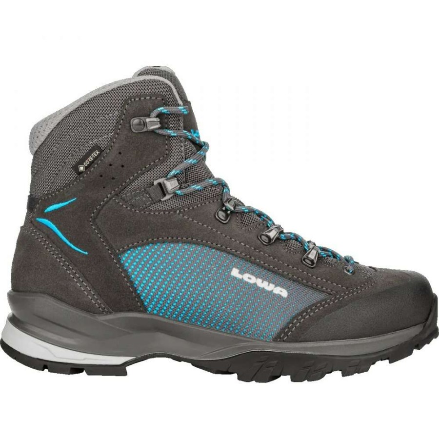 Lowa Outdoor * | Tucana Gtx Ws Women'S Shoe Slate/Turquoise Lowa Special Offers