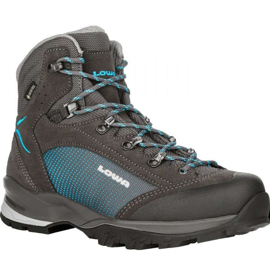 Lowa Outdoor * | Tucana Gtx Ws Women'S Shoe Slate/Turquoise Lowa Special Offers