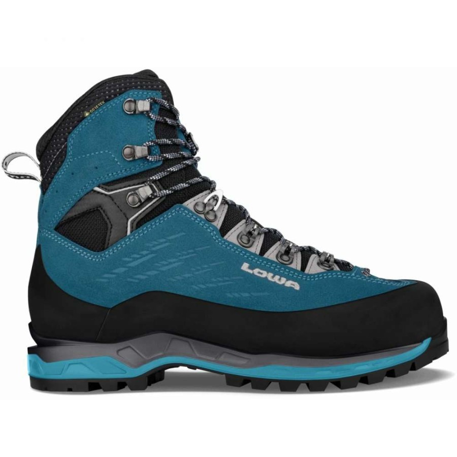 Lowa Outdoor * | Cevedale Ii Gtx Ws Women'S Mountaineering Shoes Turquoise/Grey Lowa Cheap