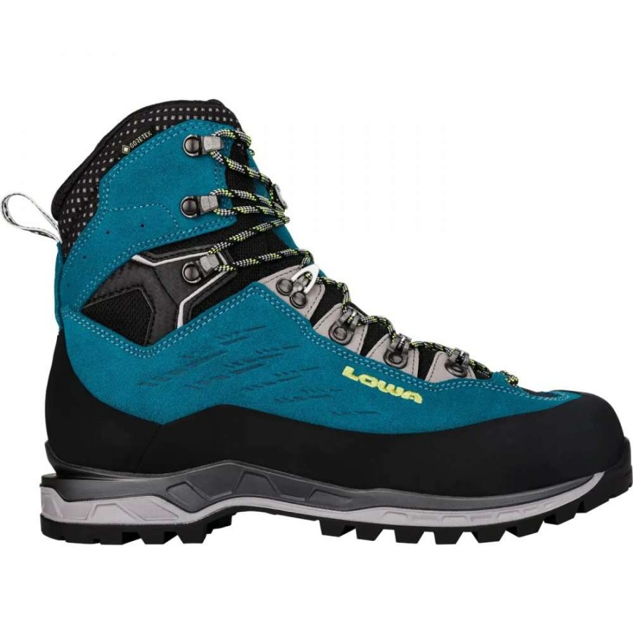 Lowa Outdoor * | Cevedale Ii Gtx Mountaineering Shoes Turquoise/Lime Lowa Shop